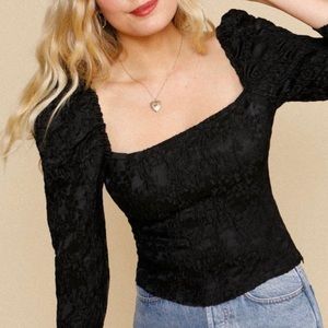 NWT rouje Paris Juan black blouse top size 38